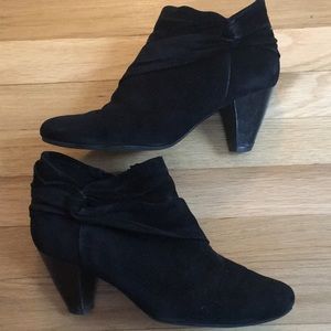 Black Suede Vaneli Boots